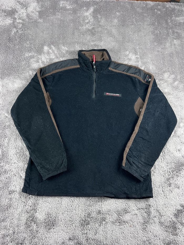 Pull Camionneur Cape Horn Noir & Marron – Taille XL - photo numéro 2