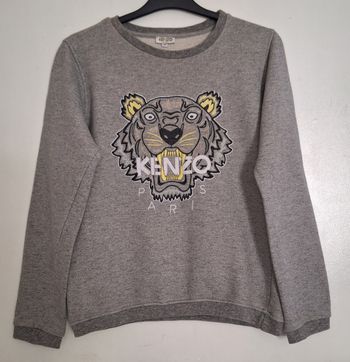Pull Kenzo mixte brodé tête de lion