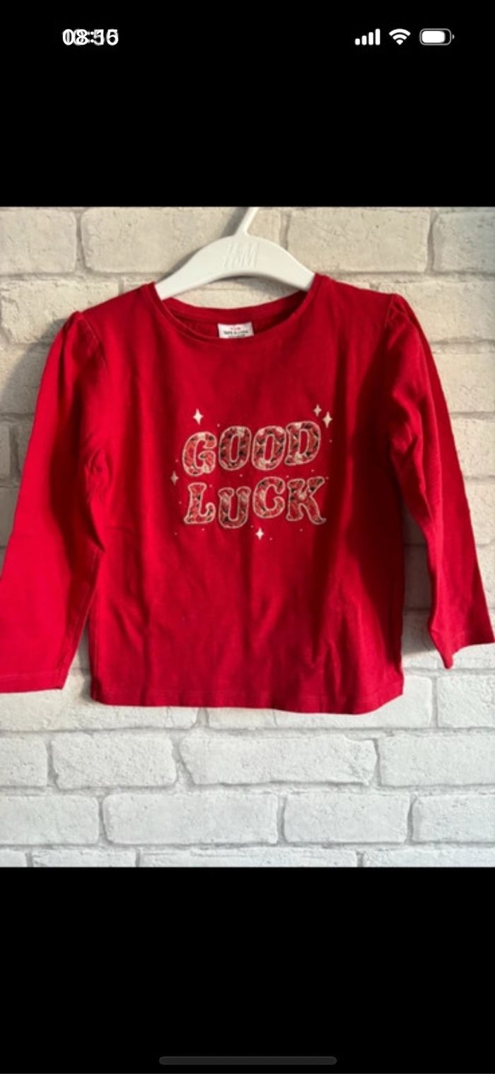 Tee shirt tape a l œil taille 5 ans