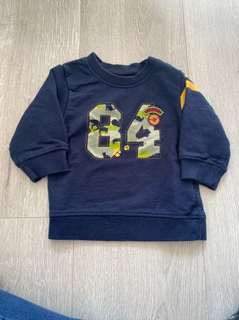 Sweat garçon 6 mois 