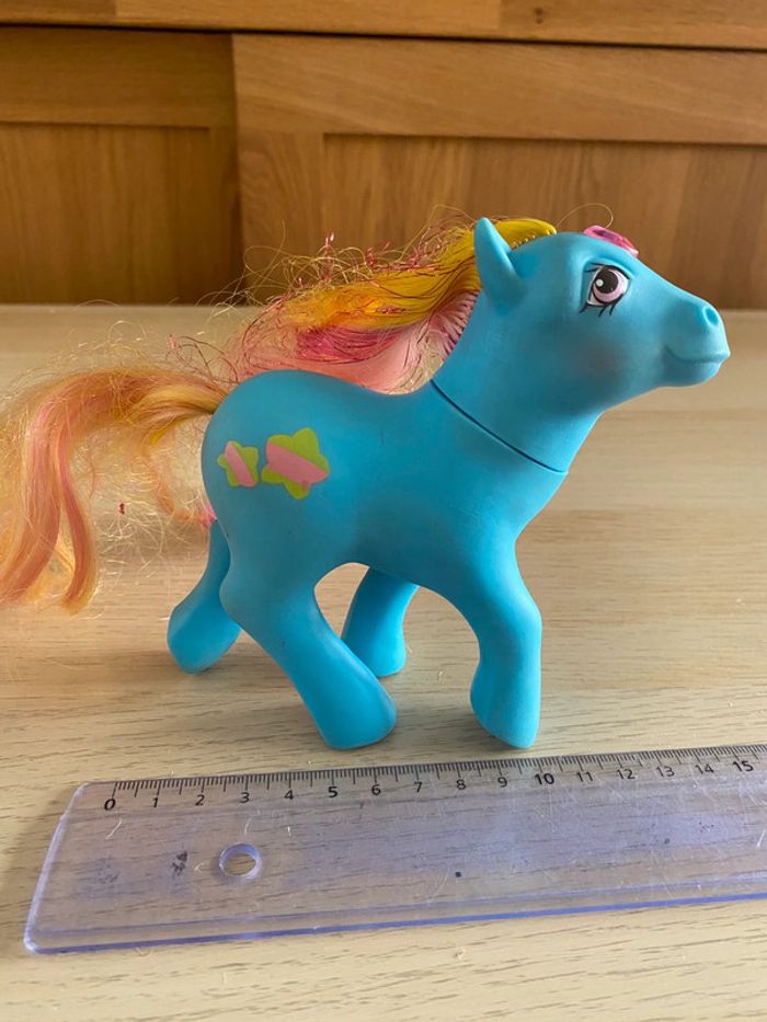 Little pony hasbro petit poney gleamer bush star grown 1984 - photo numéro 5