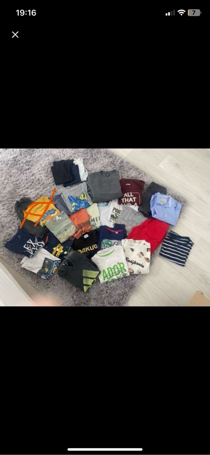 Lot vêtement garçon 5/6 ans