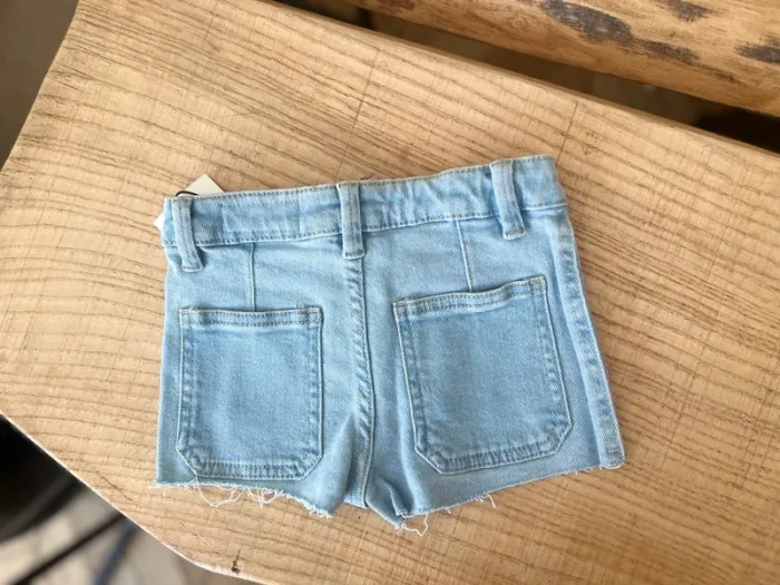 Short en jean fille 4 - 5 ans lefties Zara été neuf étiqueté - photo numéro 2