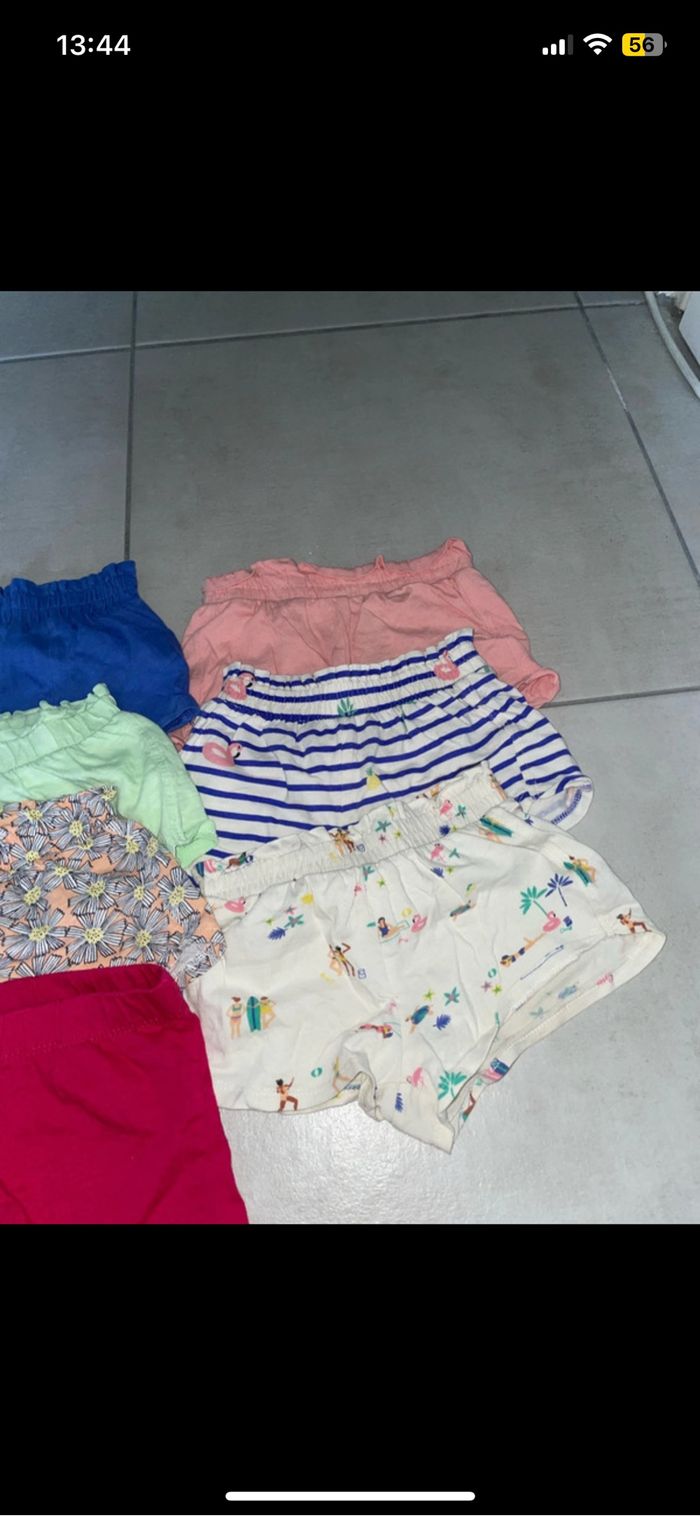 Lot short fille 3 ans - photo numéro 3
