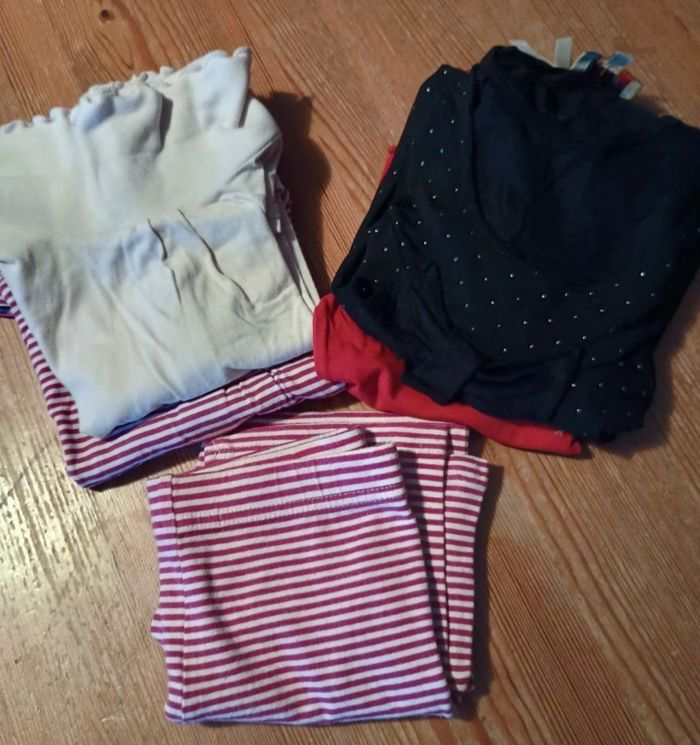Lot 5 vêtements chauds fille 5 ans
