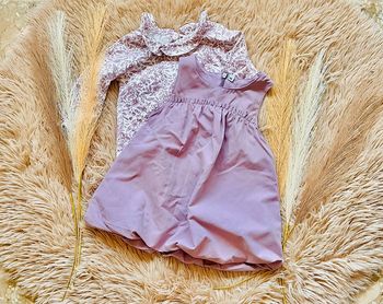 Robe + t-shirt manches longues