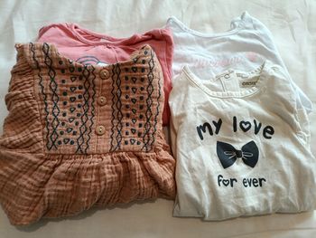 T-shirt manches longues 9 mois