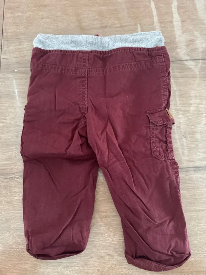 Pantalon bordeaux - photo numéro 2