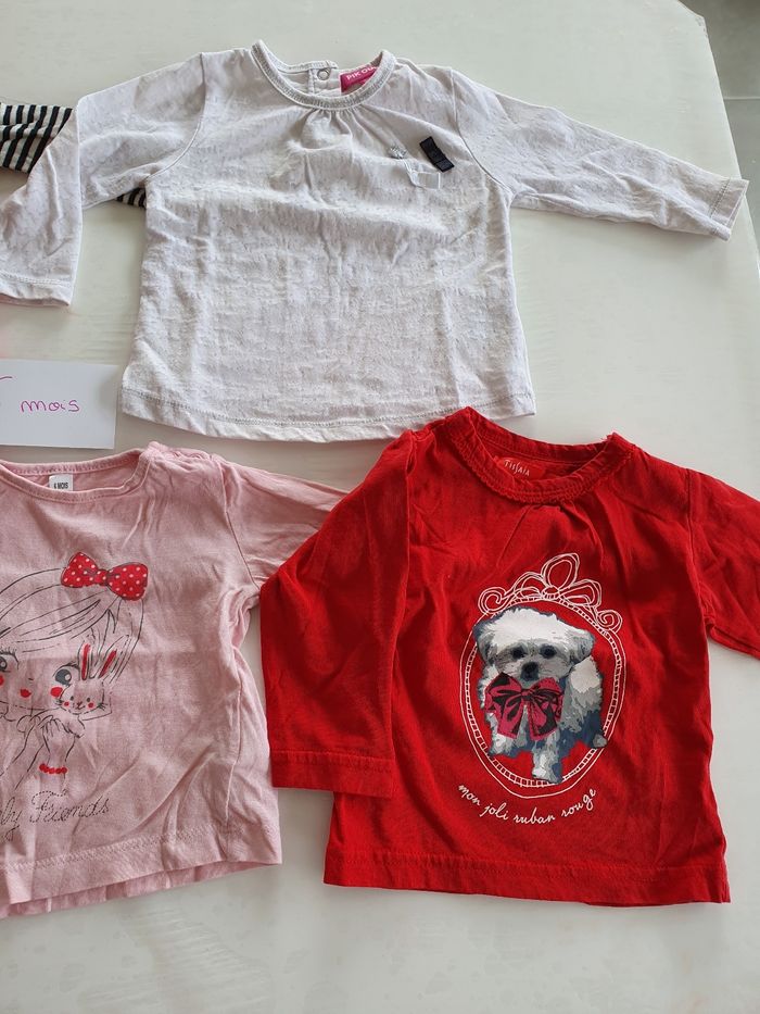 Lot de petits pulls 6 mois - photo numéro 3