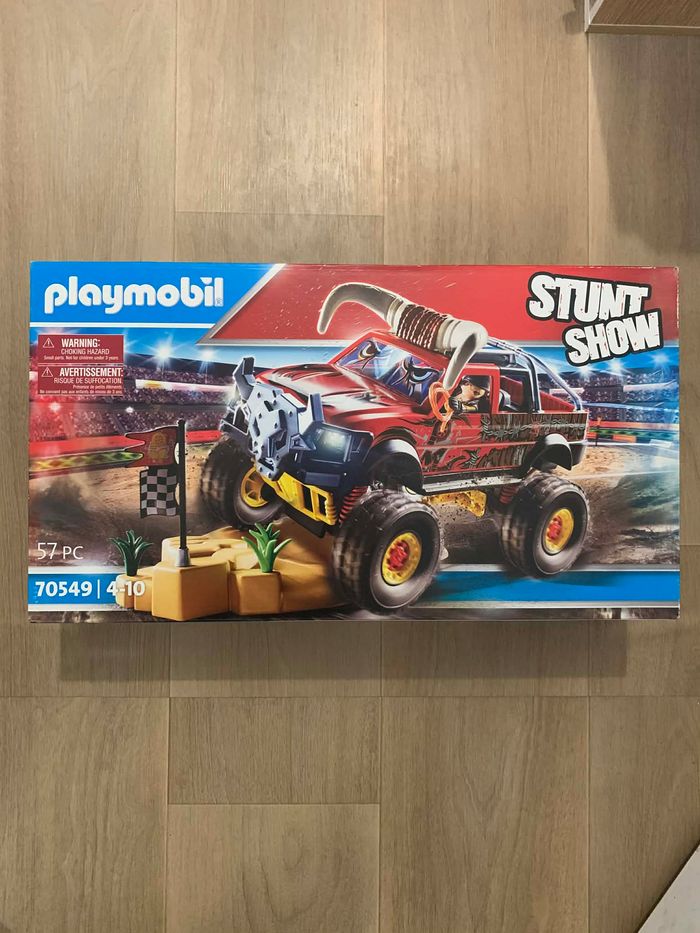 Playmobil 70549 Stuntshow 4x4 de Cascade Taureau