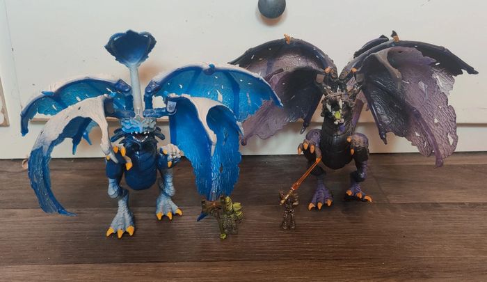Dragons Vintage articulés Mega Bloks + perso