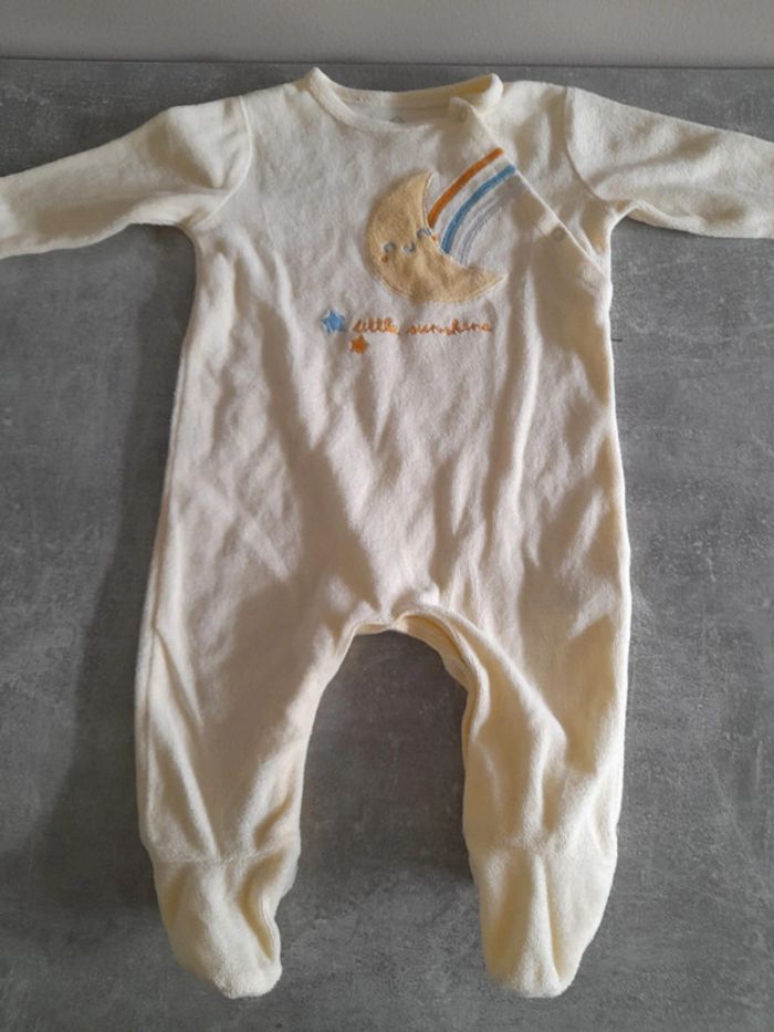 Grenouillère velours 6 mois