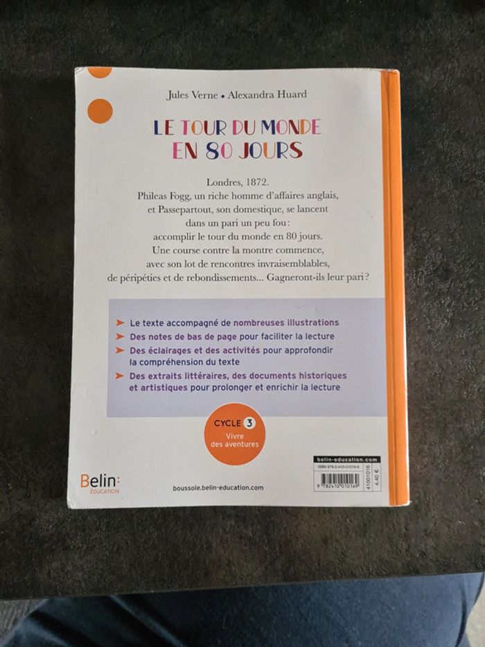 Livre scolaire Jules Verne - photo numéro 2