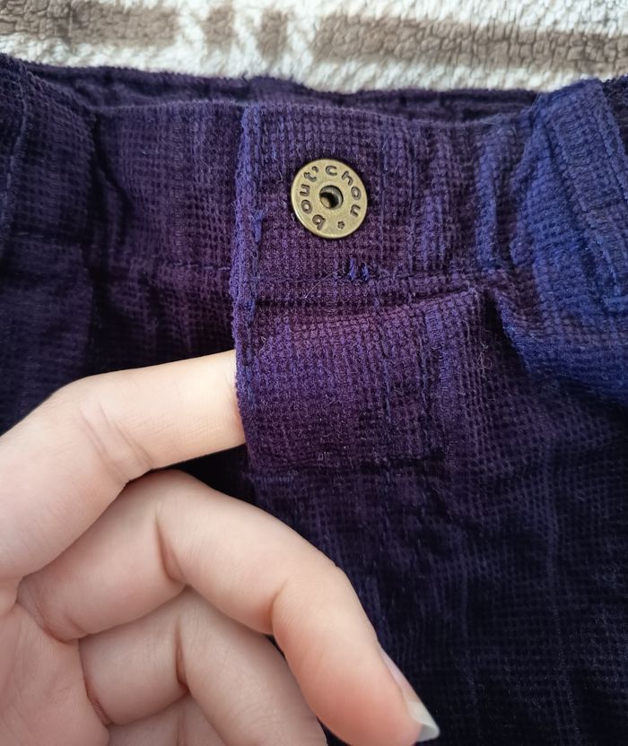 👖 Pantalon Enfant Violet Uni - 6 Mois / Bout'chou - photo numéro 4