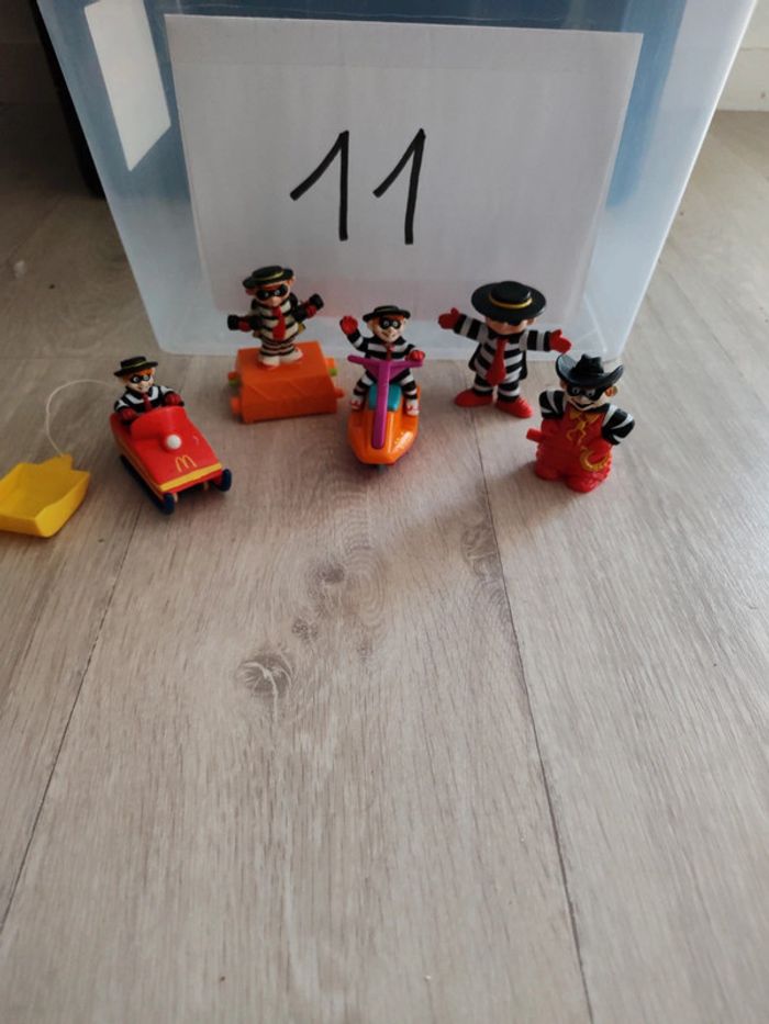 Figurine hamburglar ×5