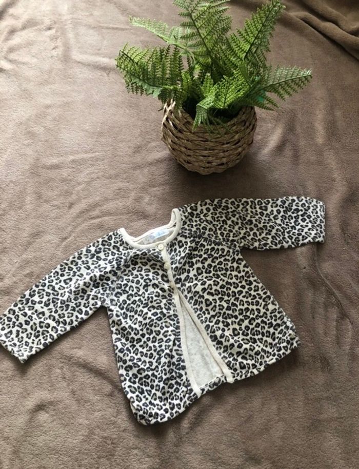 Gilet léopard fille Kitchoun - photo numéro 3