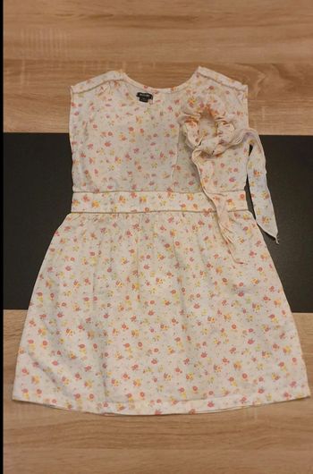 Robe été avec chouchou 5 ans
