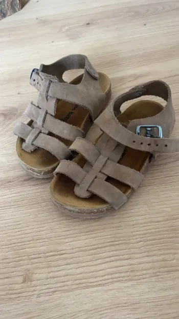 Sandales marrons