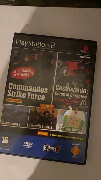 démo ps2 Sony