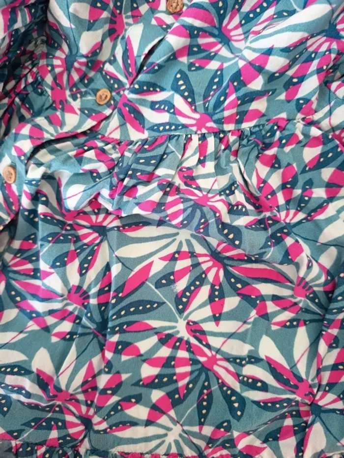 Robe motif feuilles - photo numéro 4