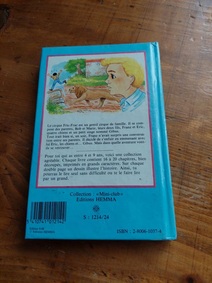 Livre Le cirque Fric-Frac - photo numéro 2