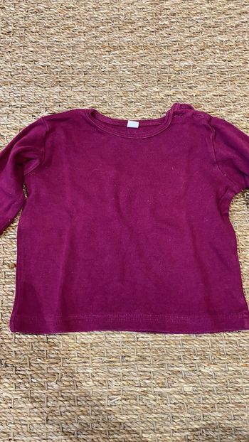 Sous pull épais 12 mois