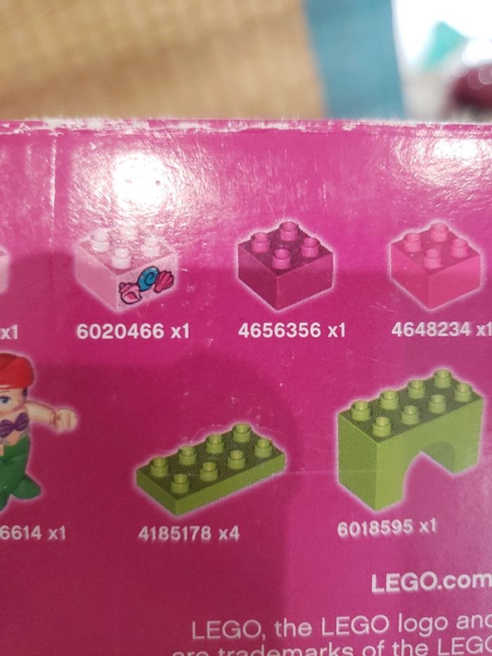 Lego duplo 10515 le château de la petite sirène - photo numéro 4