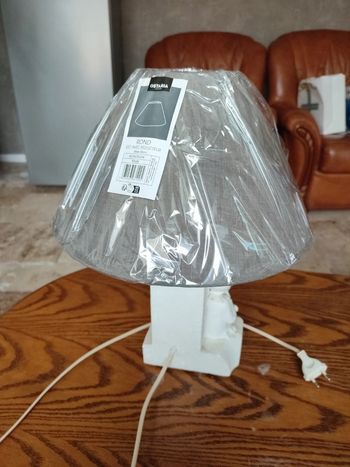 Lampe chevet abat jour neuf