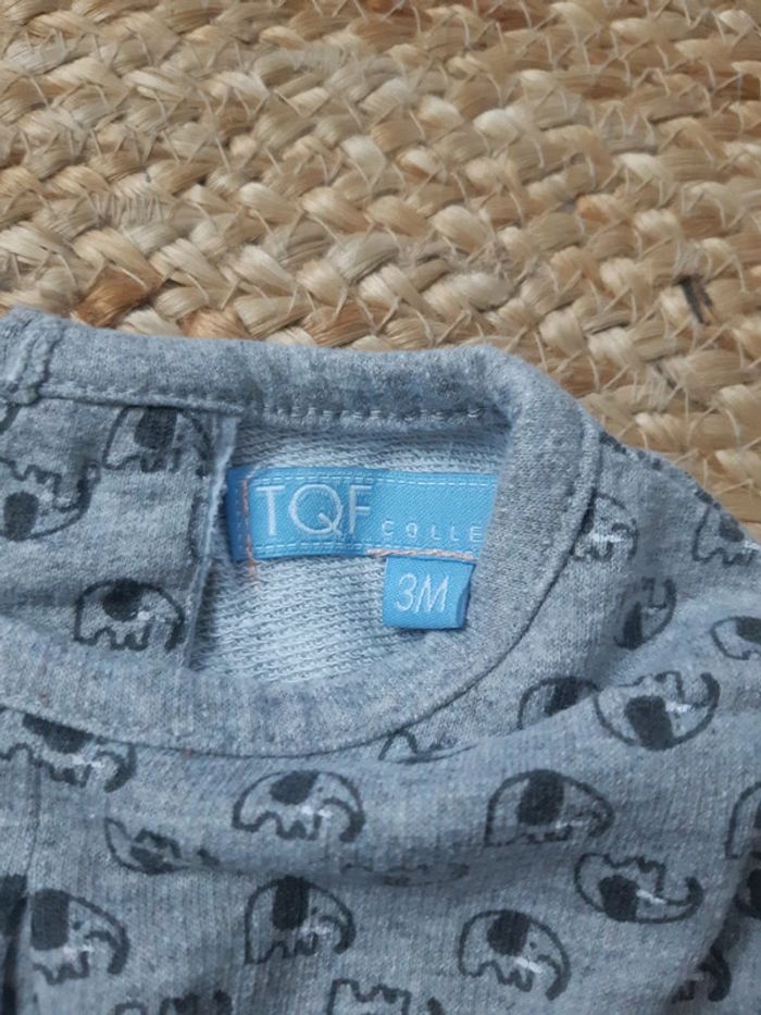 Robe manches courtes TQF 3 mois - photo numéro 4