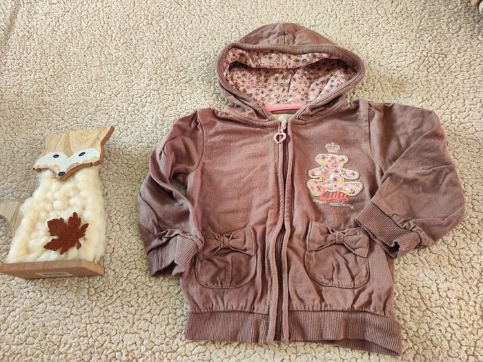 Veste lulu castagnette 18 mois