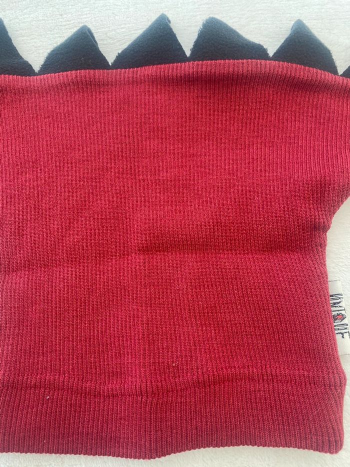 Beanie Dino bonnet raspberry - photo numéro 2