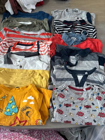 Lot tee shirt manche longue