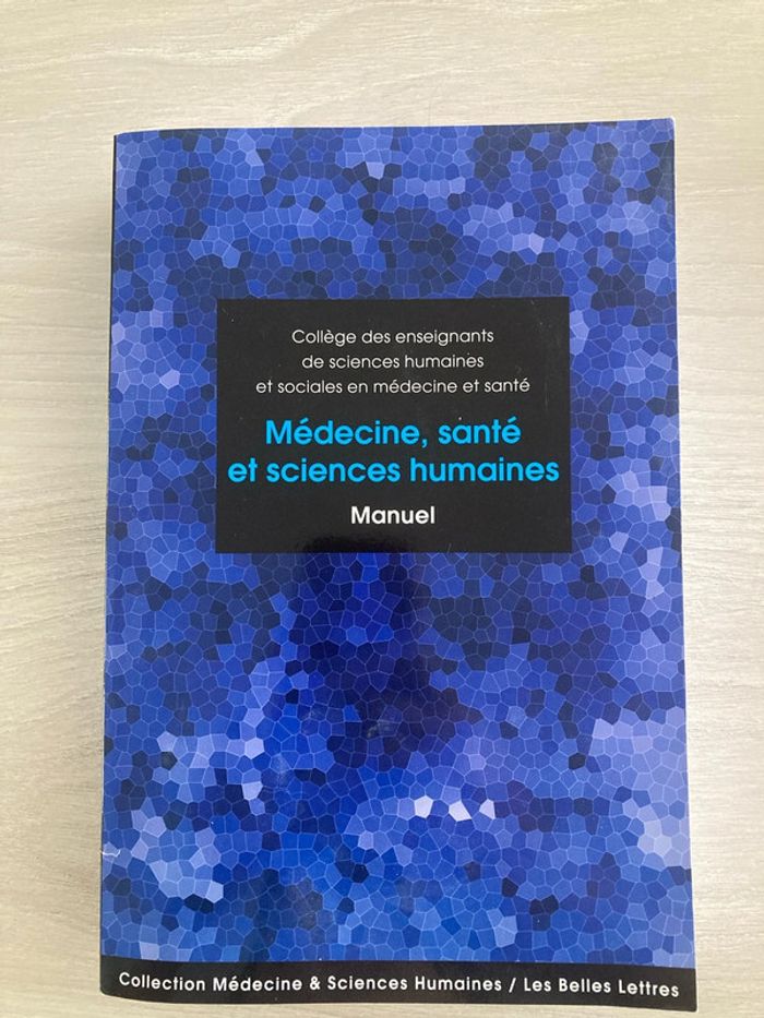 Livre médecine santé et sciences humaines