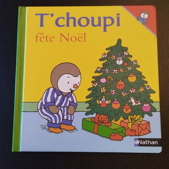 Livre enfant Nathan T'choupi Fête Noël