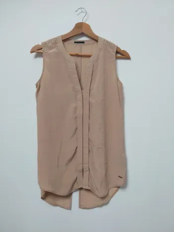 Blouse manches courtes en soie IKKS 34