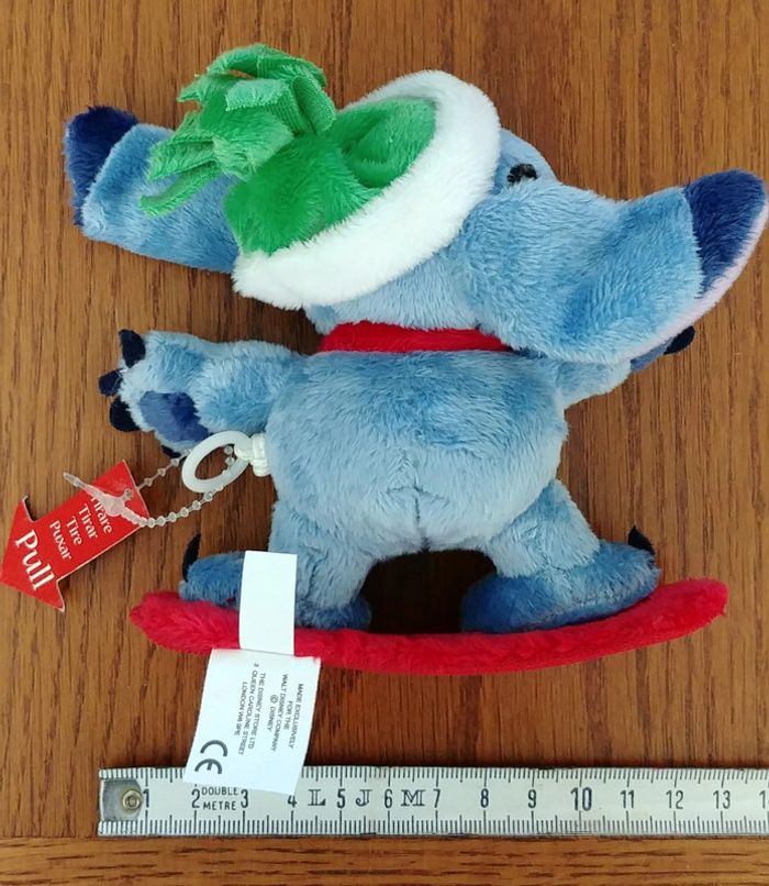 peluche Stitch snowboarder - photo numéro 3