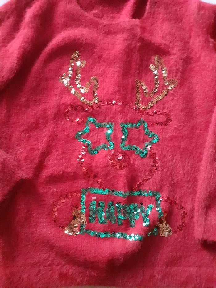 Pull de Noël  fille - photo numéro 2