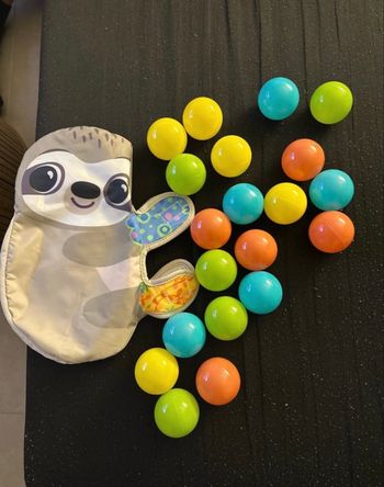 Lot de 20 balles multicolores 