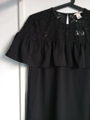 Robe d'été noir avec dentelle H&M Taille 36 Neuf avec étiquette