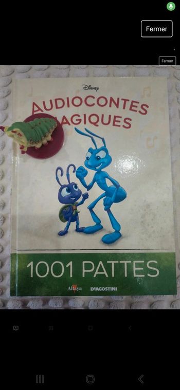 36ēme audioconte altaya deagostini livre&figurine disney audio compte comte magique magic