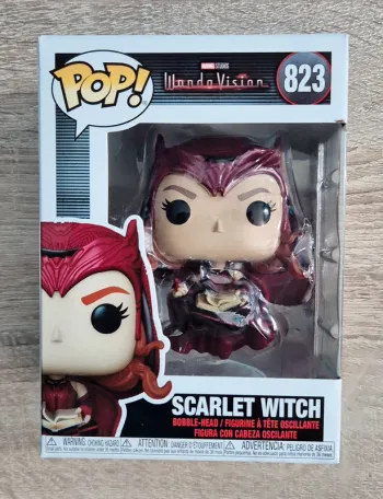 Figurine Pop Funko Marvel : Scarlet Witch (WandaVision) n°823