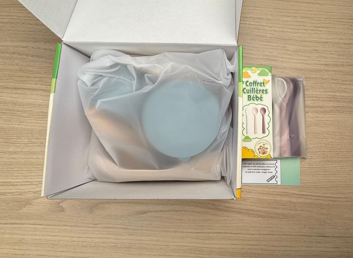 Set Repas Bébé Fille Silicone 9 Pièces Sans BPA – Idée Cadeau Naissance – Produit Neuf - photo numéro 3