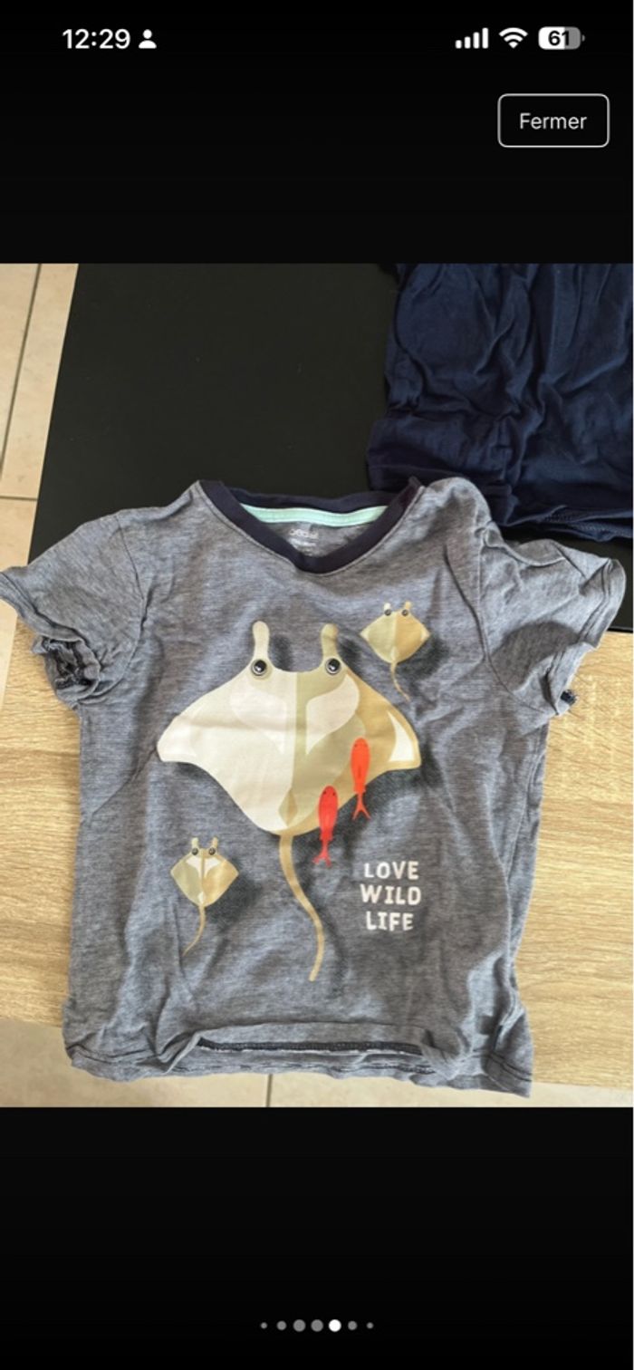 Lot de 9 t-shirt garçon 2 ans - photo numéro 8