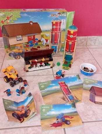 briques de construction genre lego la ferme