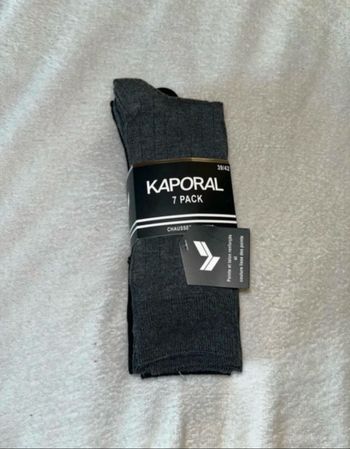 Lots de chaussettes de ville Kaporal 39/42