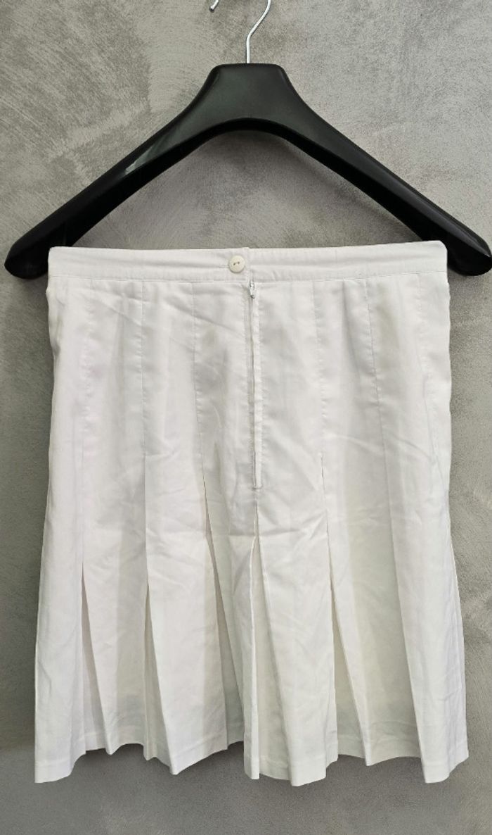 Jupe blanche camaïeu taille M - photo numéro 2