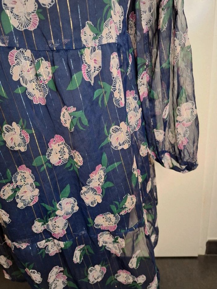 Robe longue pour Femme taille L Marque Tissaia très bon état - photo numéro 5