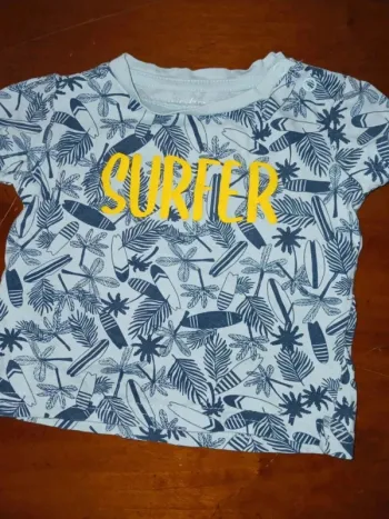 Tee-shirt 6 mois in extenso