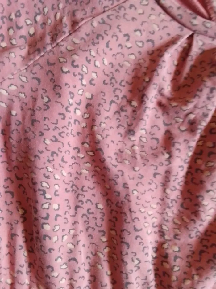 Robe fille tao tape a l oeil 8 ans rose plutôt automne hiver - photo numéro 4