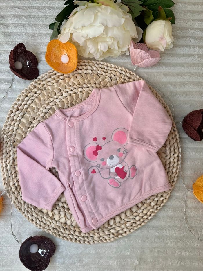 Gilet rose In Extenso 3 mois rose